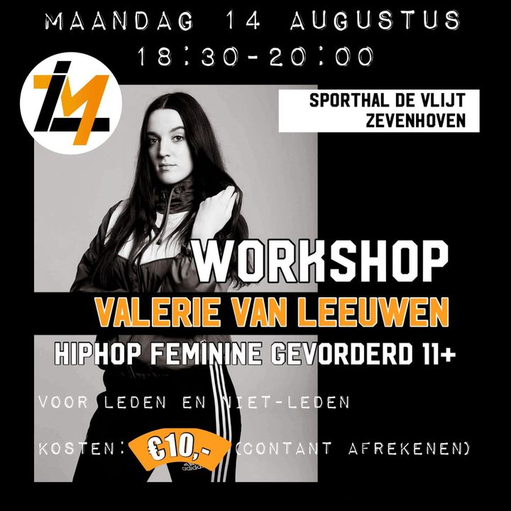 Een heerlijke vakantie workshop van onze eigen Valerie!🔥Ben jij erbij?🔥Aanmelden is niet nodig, maar wij zijn wel benieuwd wie er allemaal komen, dus als je mee komt doen… reageer dan even hieronder met een 🧡!Voor leden en niet-leden, dus iedereen boven de 11 is welkom!Alle informatie over datum, tijd, locatie en kosten zijn te zien op de foto. Delen wordt zeer gewaardeerd😍❗️LET OP❗️Betaling moet contant en gepast!