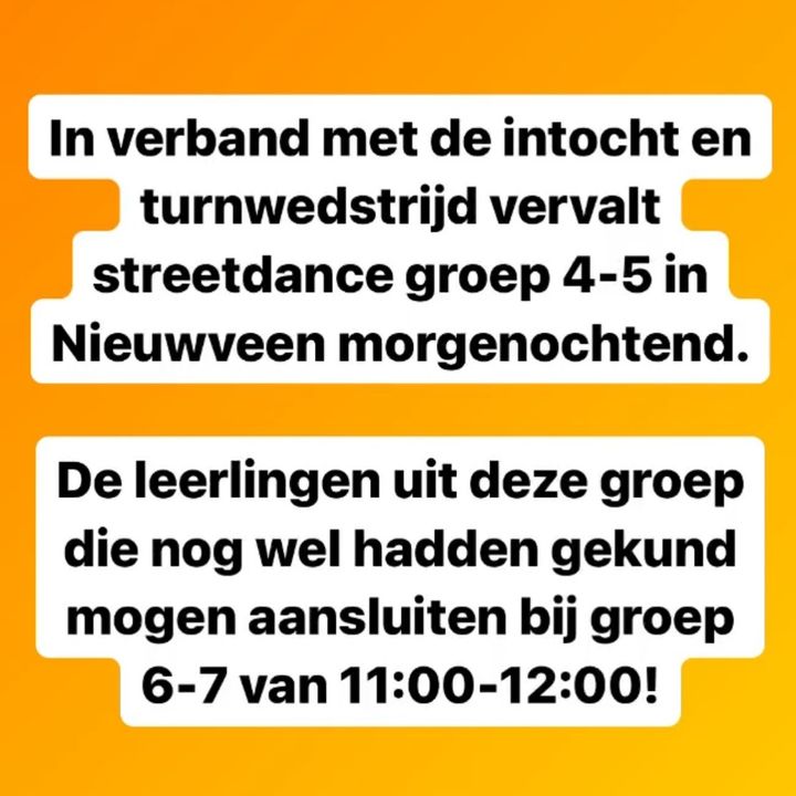 ‼️MEDEDELING‼️