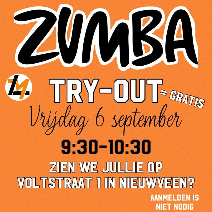 🧡ZUMBA🧡Al vaker kreeg ik de vraag van moeders van leerlingen wanneer er nou ein-de-lijk een les voor hen op het rooster zou komen… Hier zijn we dan! Voor het eerst hebben wij een Zumba les bij i-Movement, gegeven door @manonvharten die al jaren met veel plezier her en der Zumba lessen geeft. Manon is één bonk vrolijkheid en enthousiasme en dat zie je in haar lessen terug!💃🏻Om te kijken of er genoeg animo is om deze les vast op het rooster te zetten hebben wij voor jullie een try-out op vrijdag 6 september van 9:30-10:30!Wij hebben er nu al zin in! Ben jij erbij?😍🧡Aanmelden is niet nodig, maar sportkleding aandoen en lekker een lesje mee komen dansen wel! Kan jij er die vrijdag niet bij zijn maar zie je het wel zitten om op vrijdag te komen dansen? Laat het dan even weten!